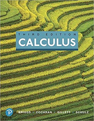 Solution manual for Calculus 3rd Edition by William L. Briggs