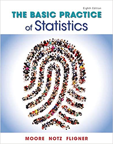 Test bank for The Basic Practice of Statistics 8th Edition by David Moore